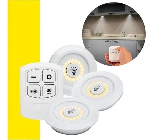 Miniatura 3 de Lamparas Luz Led X3 Portatil Inalambrica